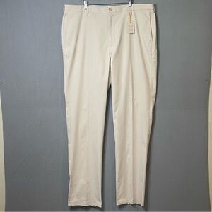 Peter Millar EB77 Golf Pants Mens 44L Khaki Performance Stretch NWT
